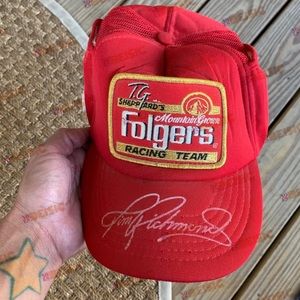 VTG TIM RICHMOND FOLGERS RACING TEAM AM RADIO HAT (E)